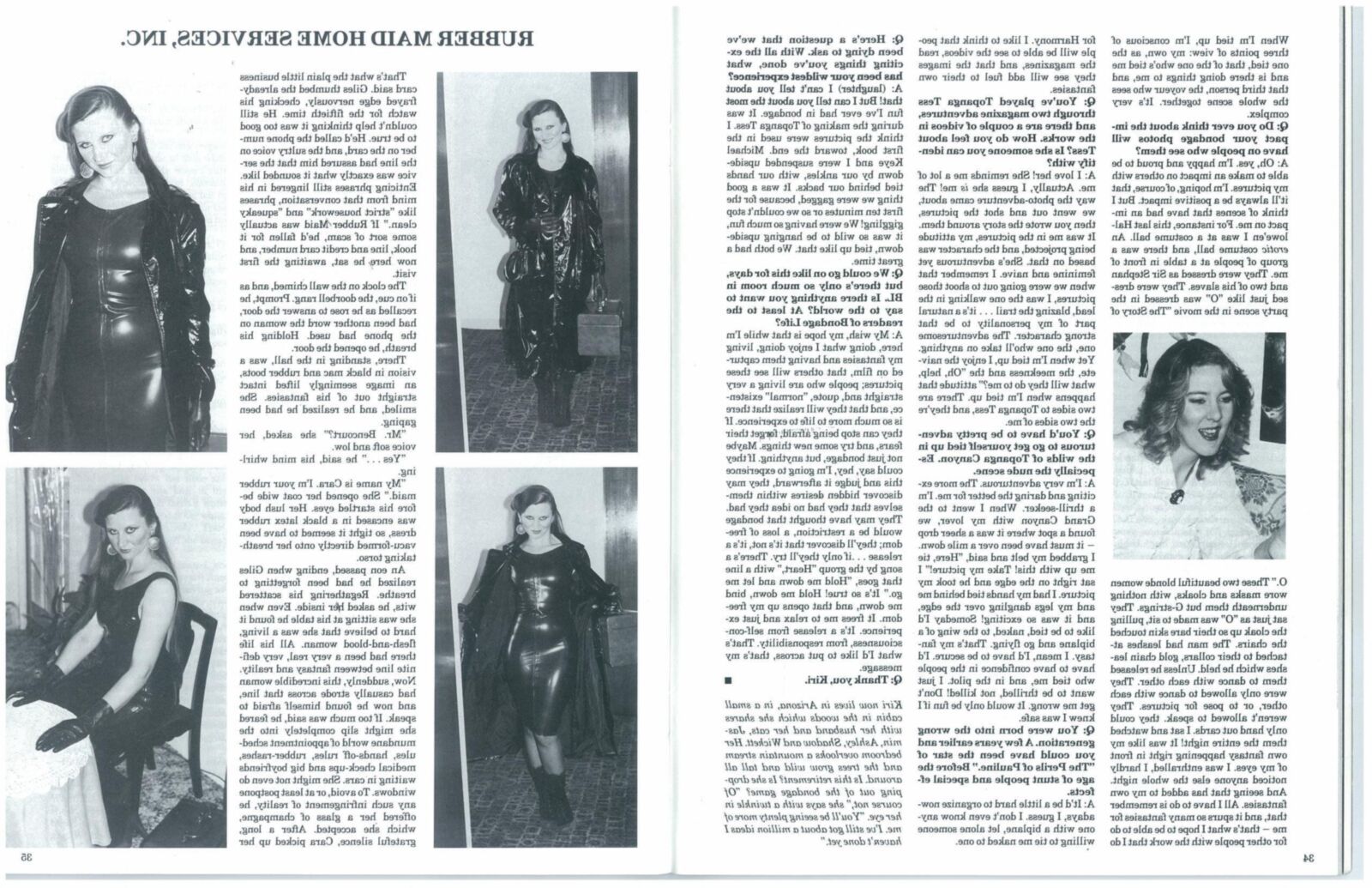 Bondage Life No (retro magazine scan)