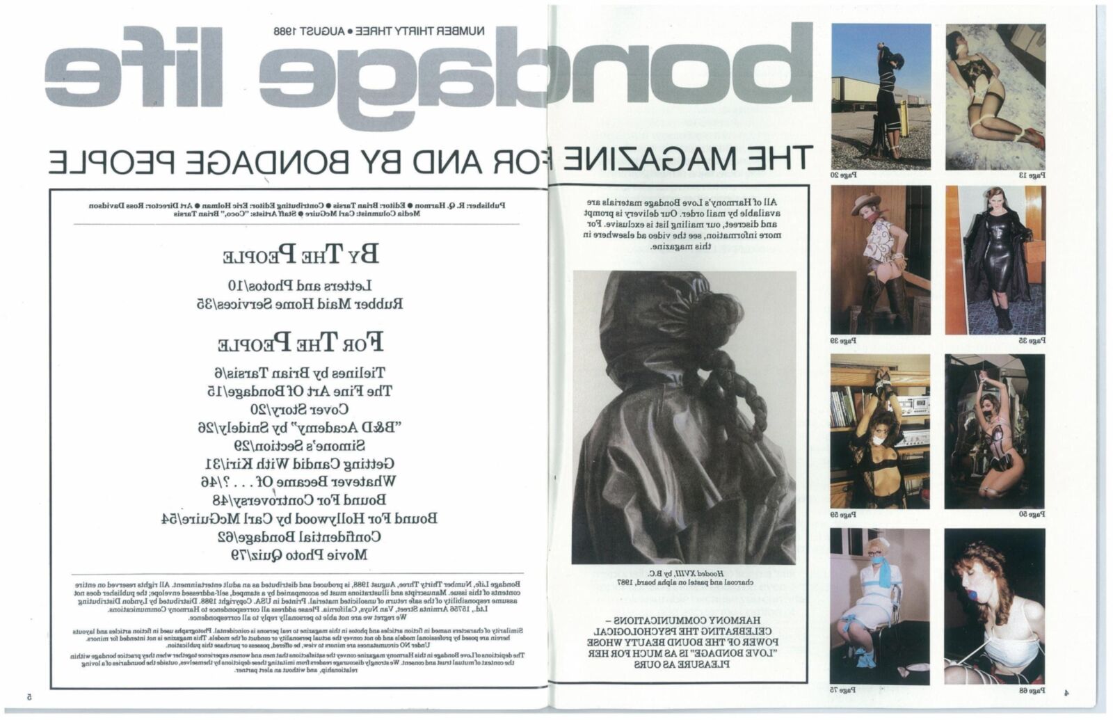 Bondage Life No (retro magazine scan)