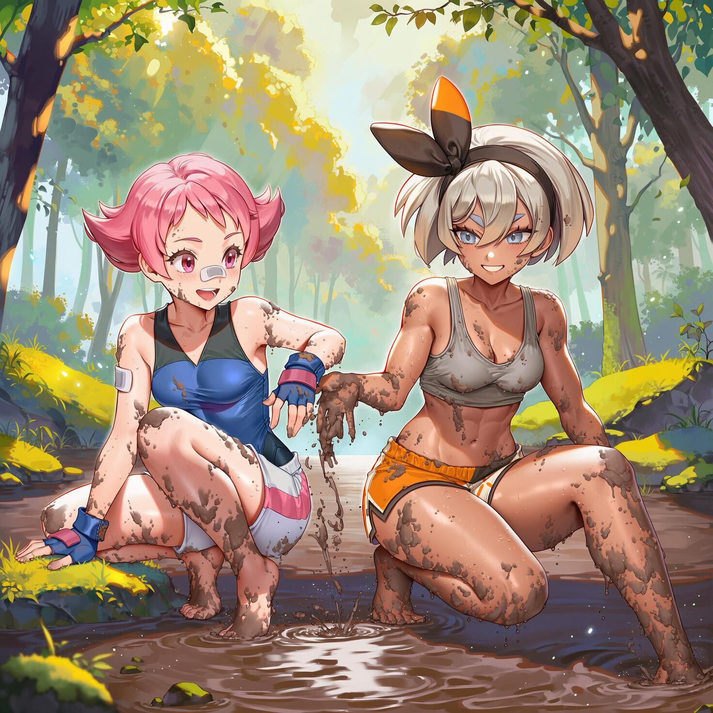 Pokémon Multiple Girls / Group
