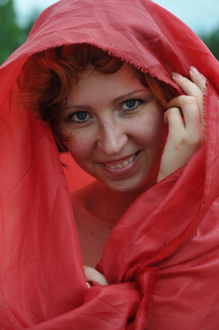 Pelirroja Katia de Magadan en Rusia