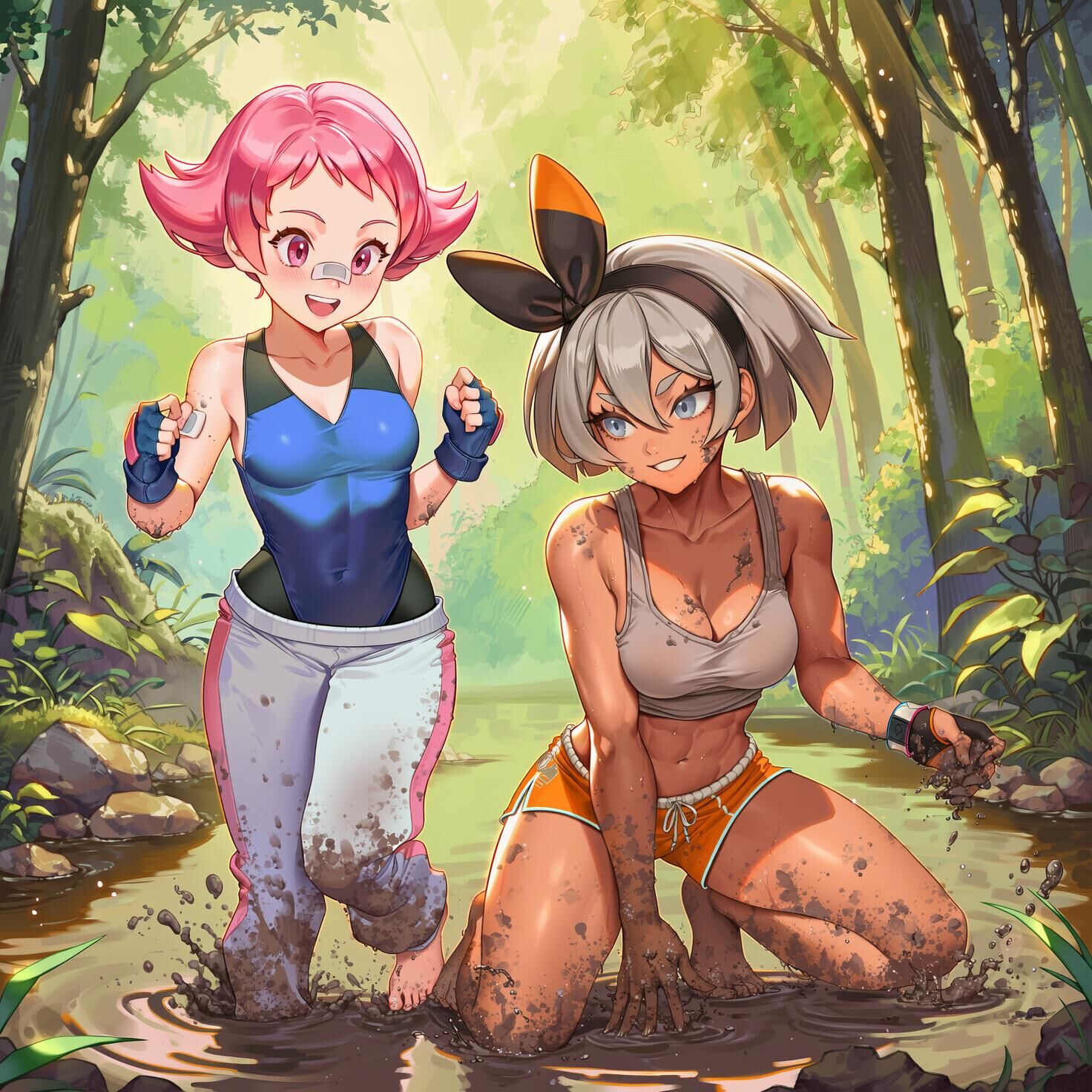 Pokémon Multiple Girls / Group