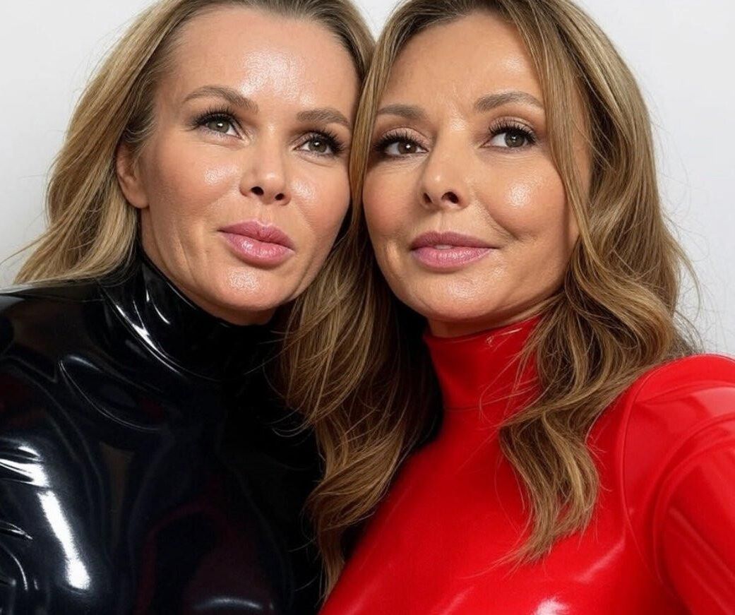 Carol Vorderman and Amanda Holden