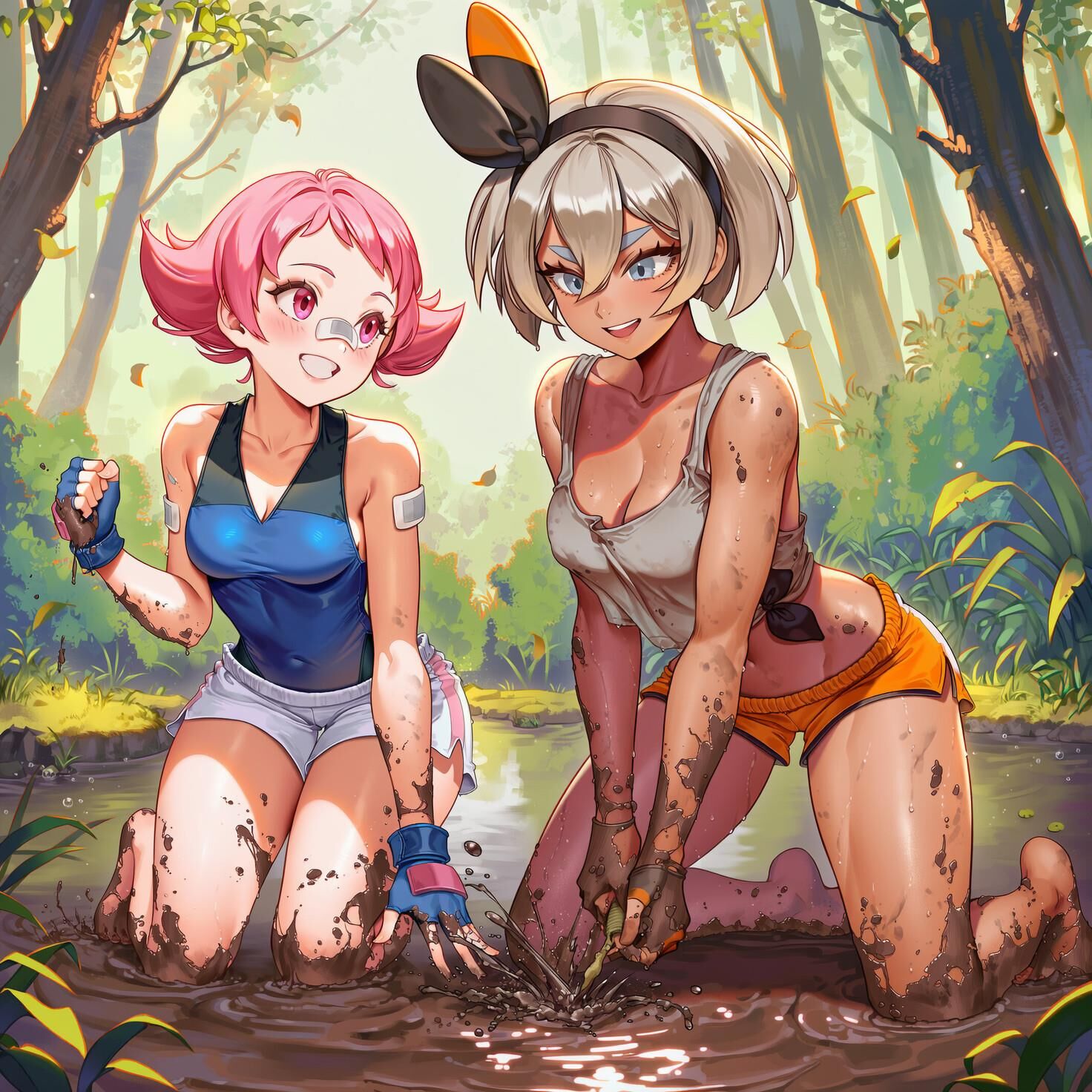 Pokémon Multiple Girls / Group