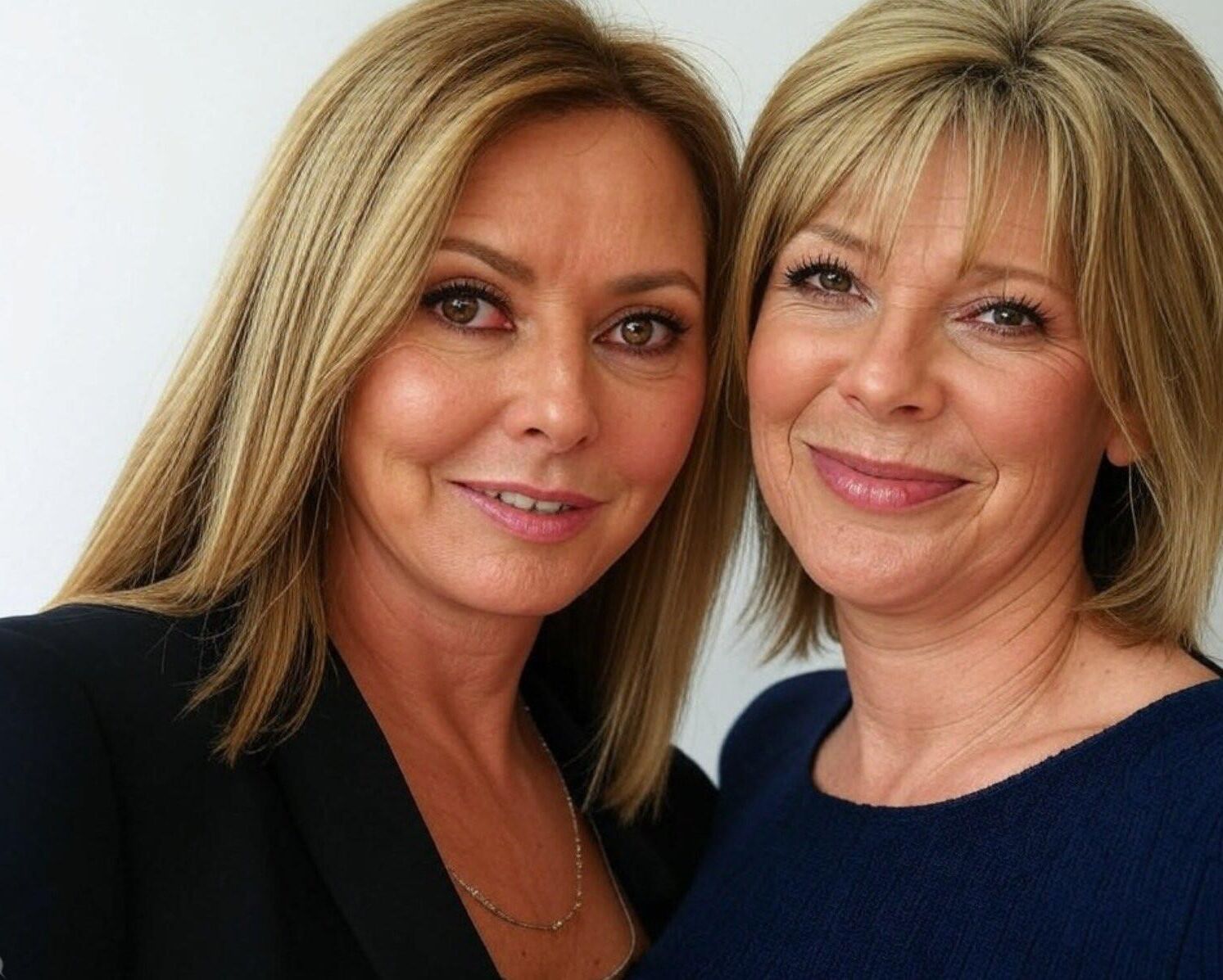 Carol Vorderman and Ruth Langsford