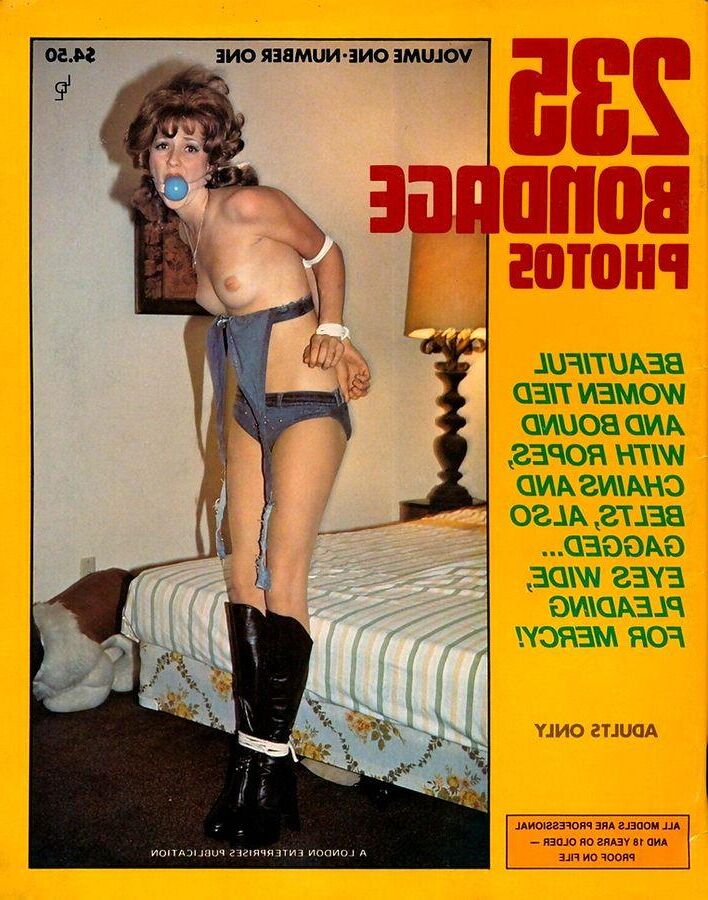 Capas de revistas de Bondage variadas