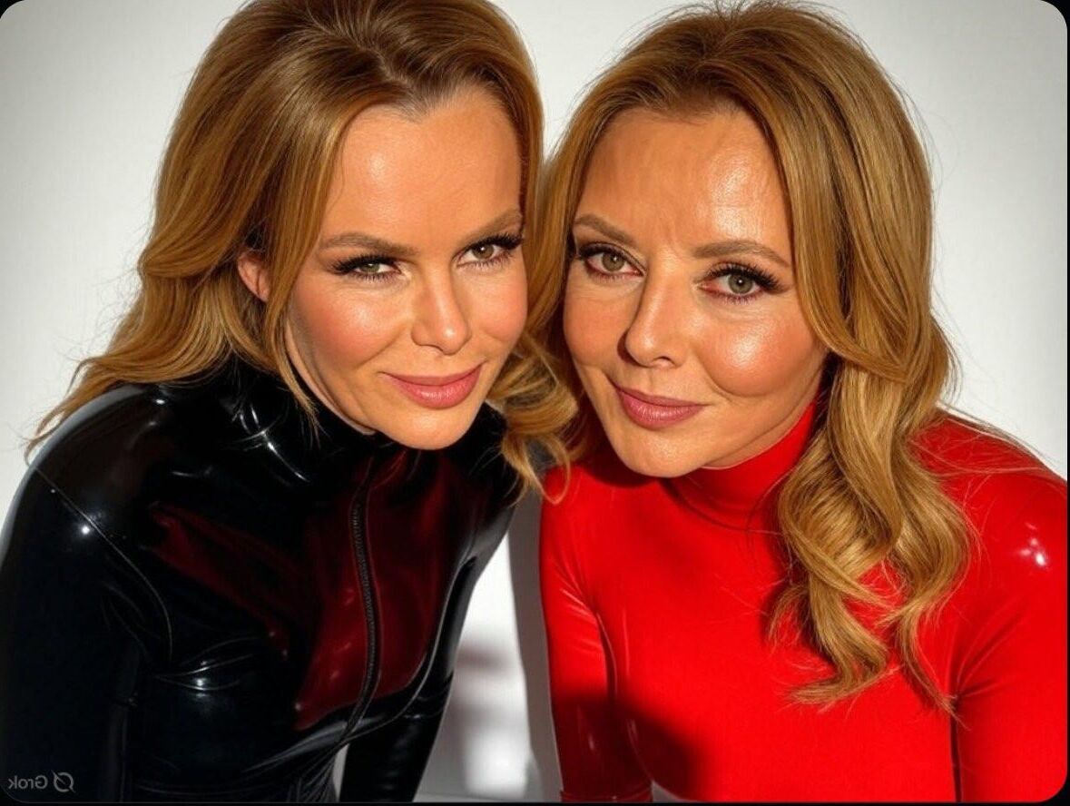 Carol Vorderman and Amanda Holden