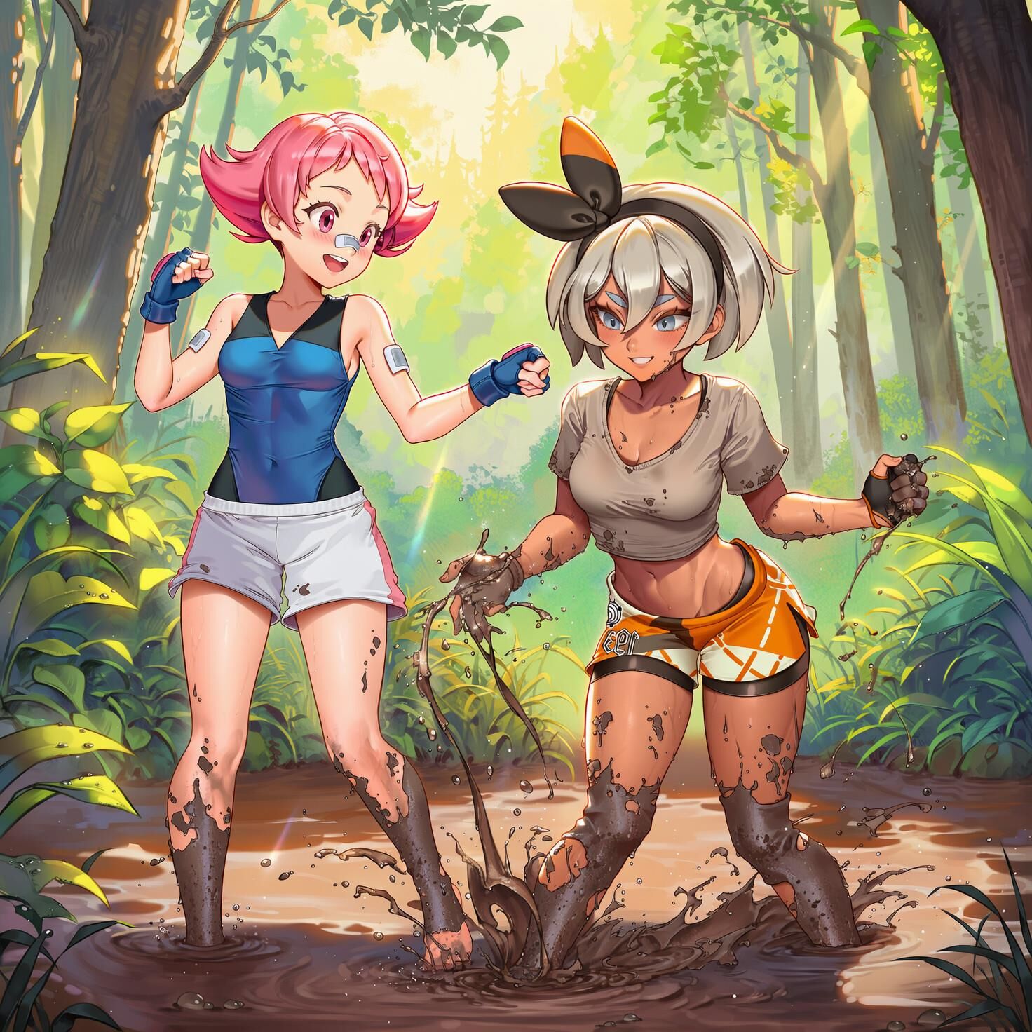 Pokémon Multiple Girls / Group