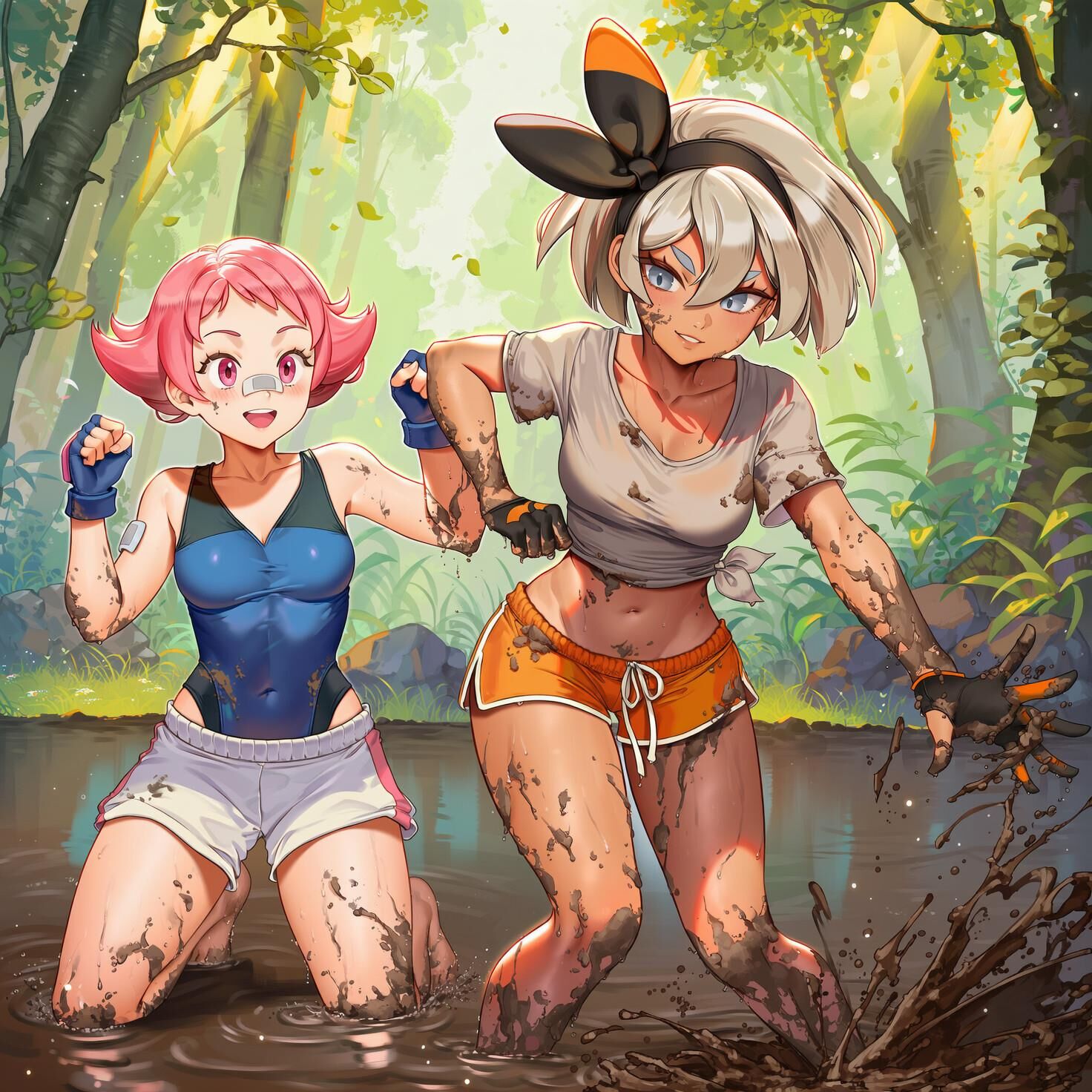 Pokémon Multiple Girls / Group