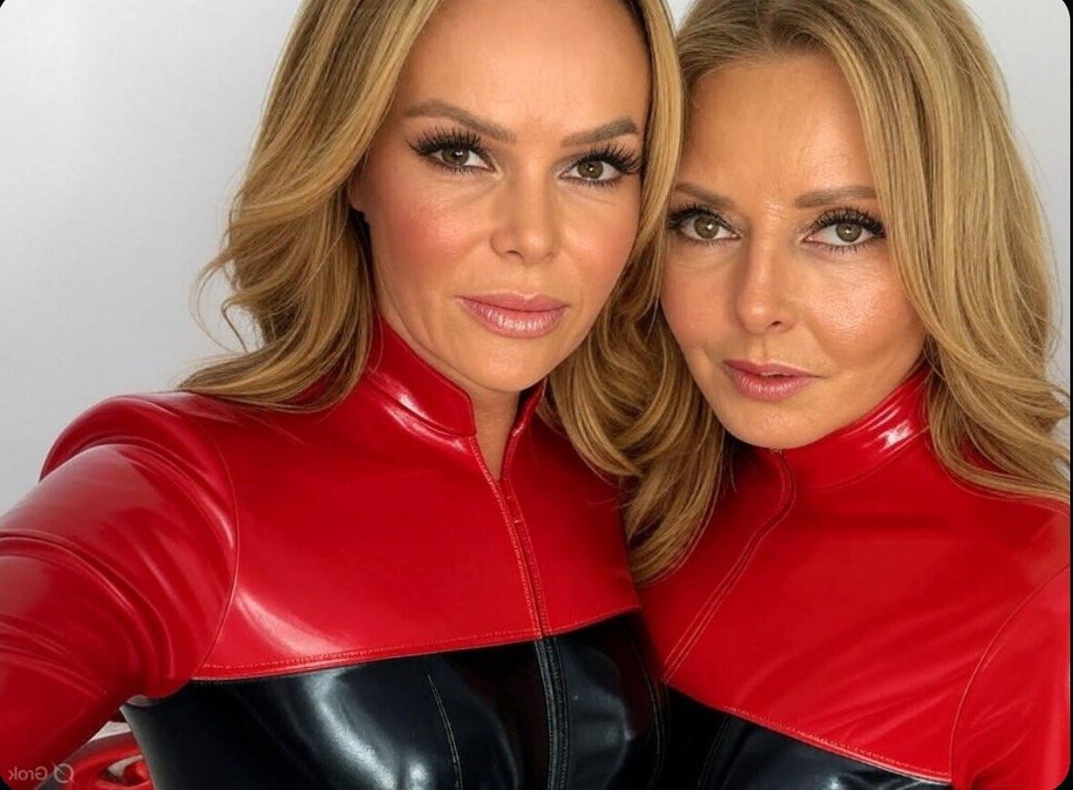 Carol Vorderman and Amanda Holden