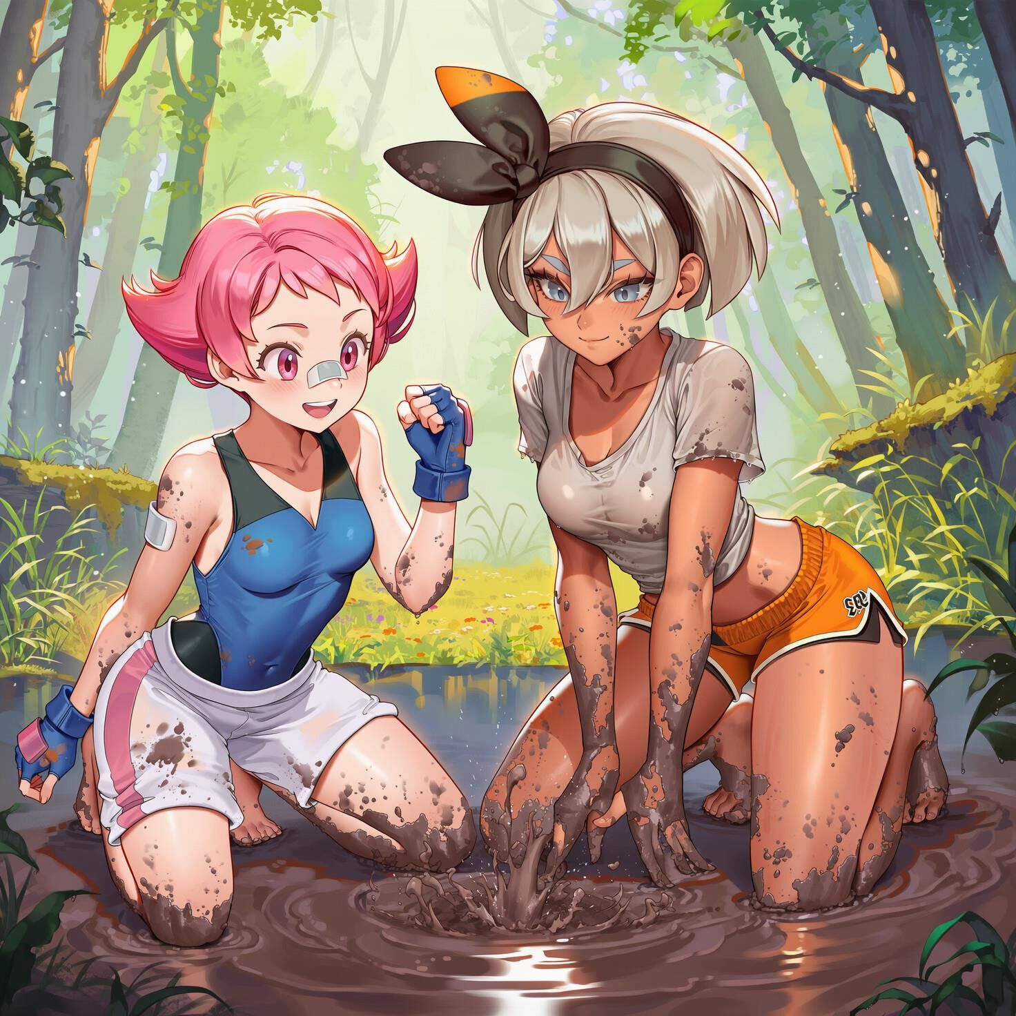 Pokémon Multiple Girls / Group