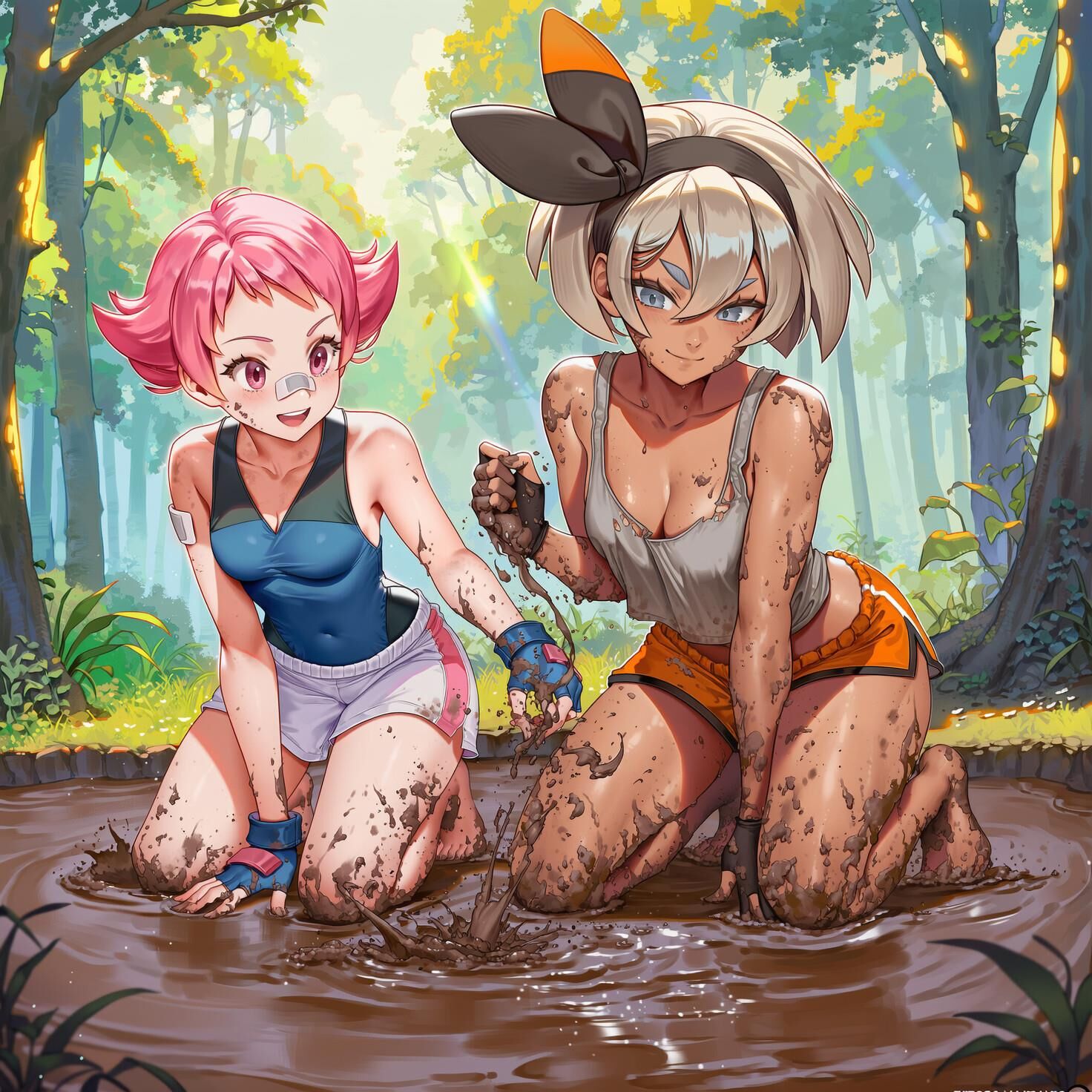 Pokémon Multiple Girls / Group