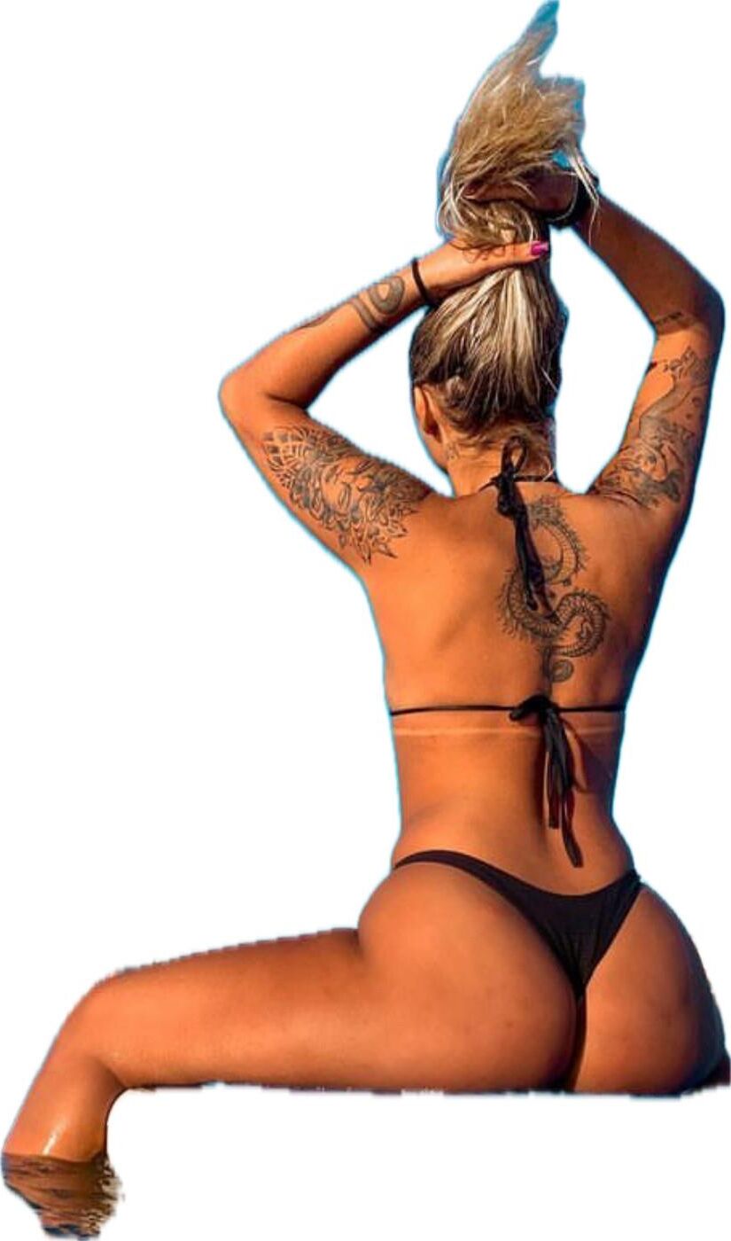 Latina süße große Butt -Aufkleber