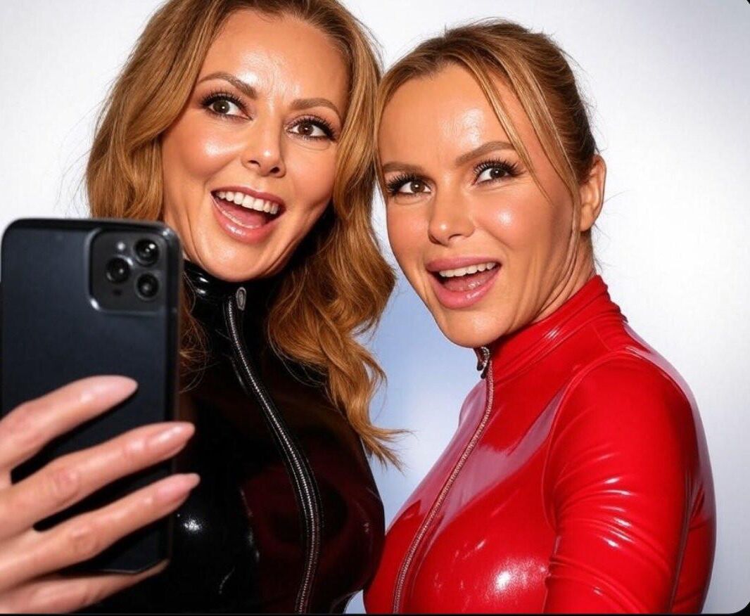 Carol Vorderman and Amanda Holden