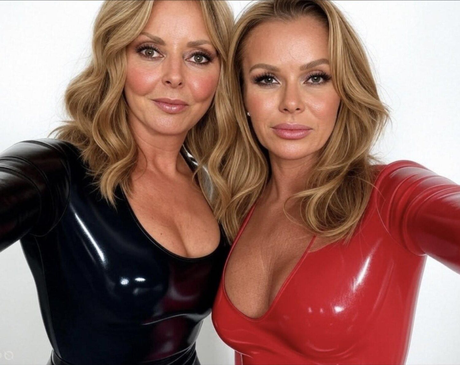 Carol Vorderman and Amanda Holden