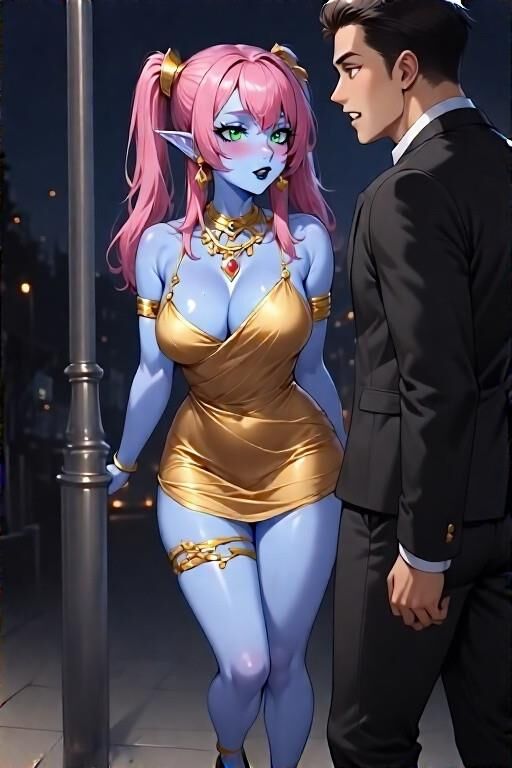 AI Blue Skin Elk Hooker