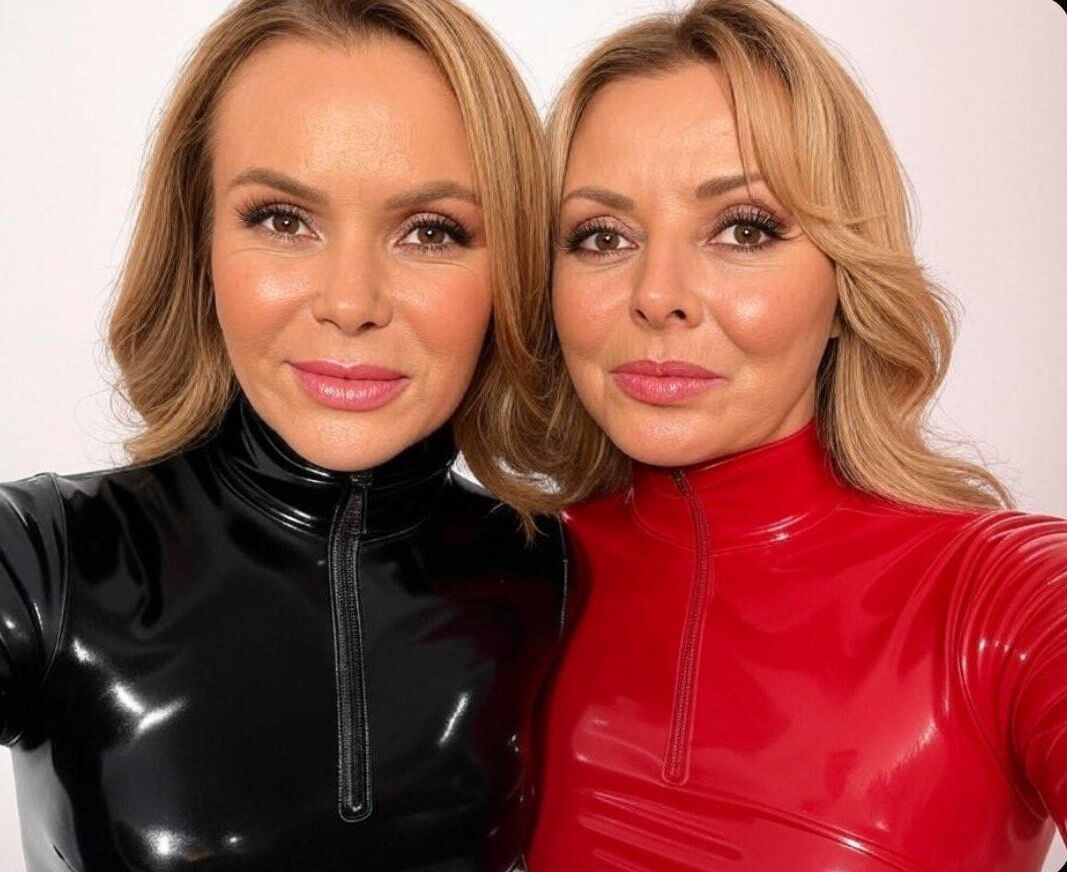 Carol Vorderman and Amanda Holden