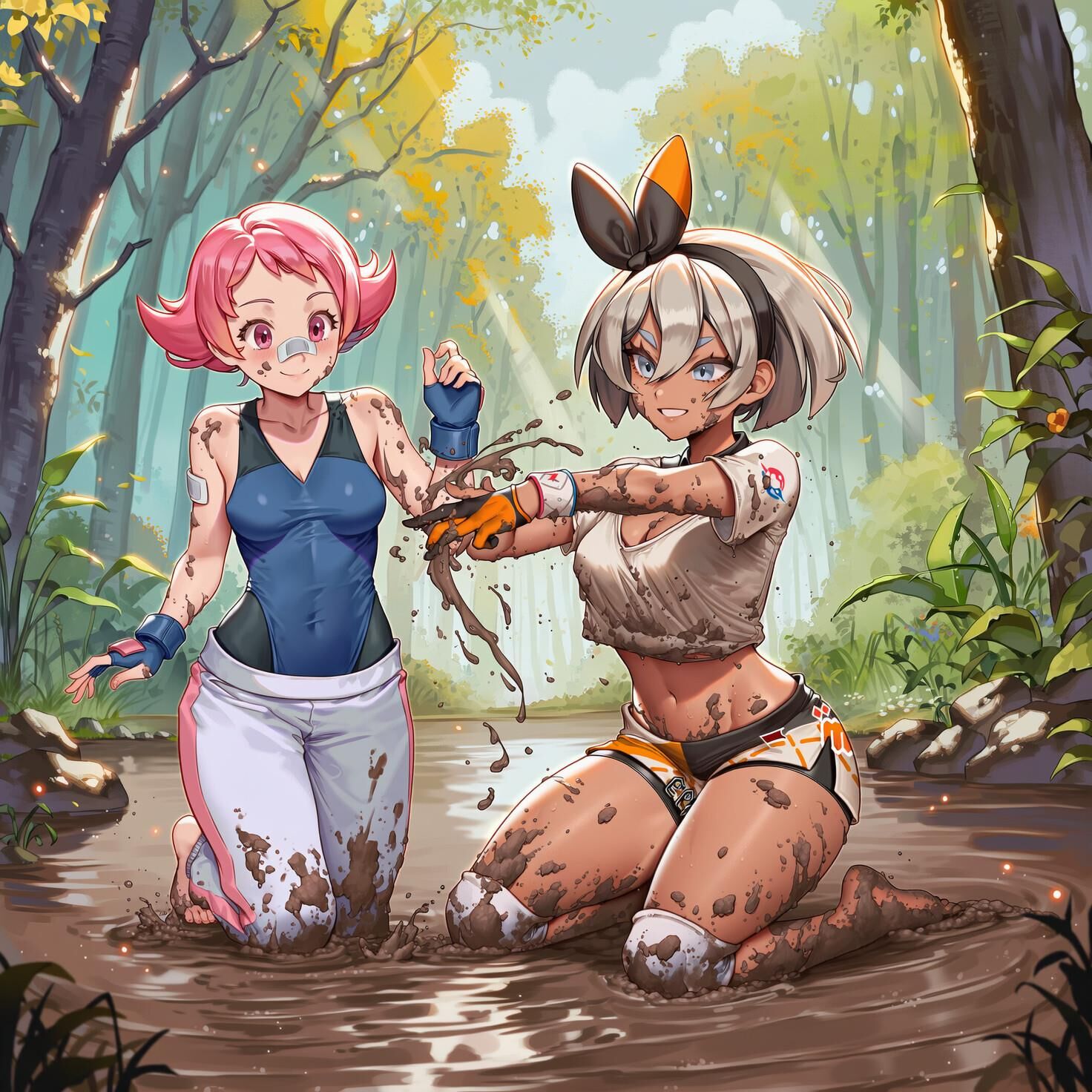 Pokémon Multiple Girls / Group