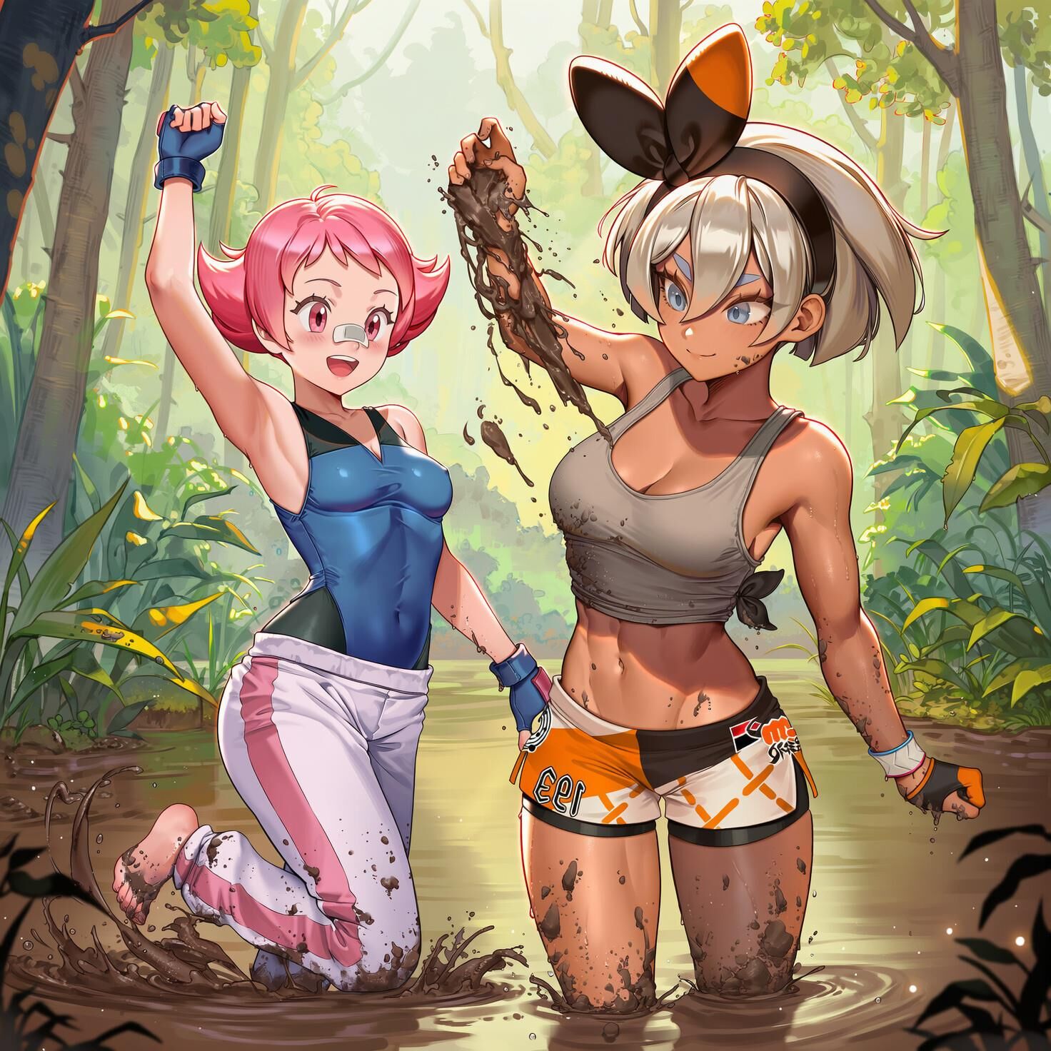 Pokémon Multiple Girls / Group