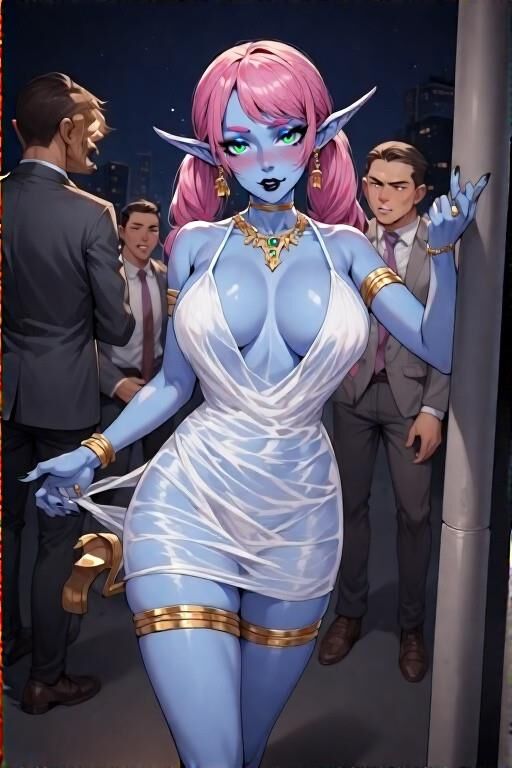 AI Blue Skin Elk Hooker