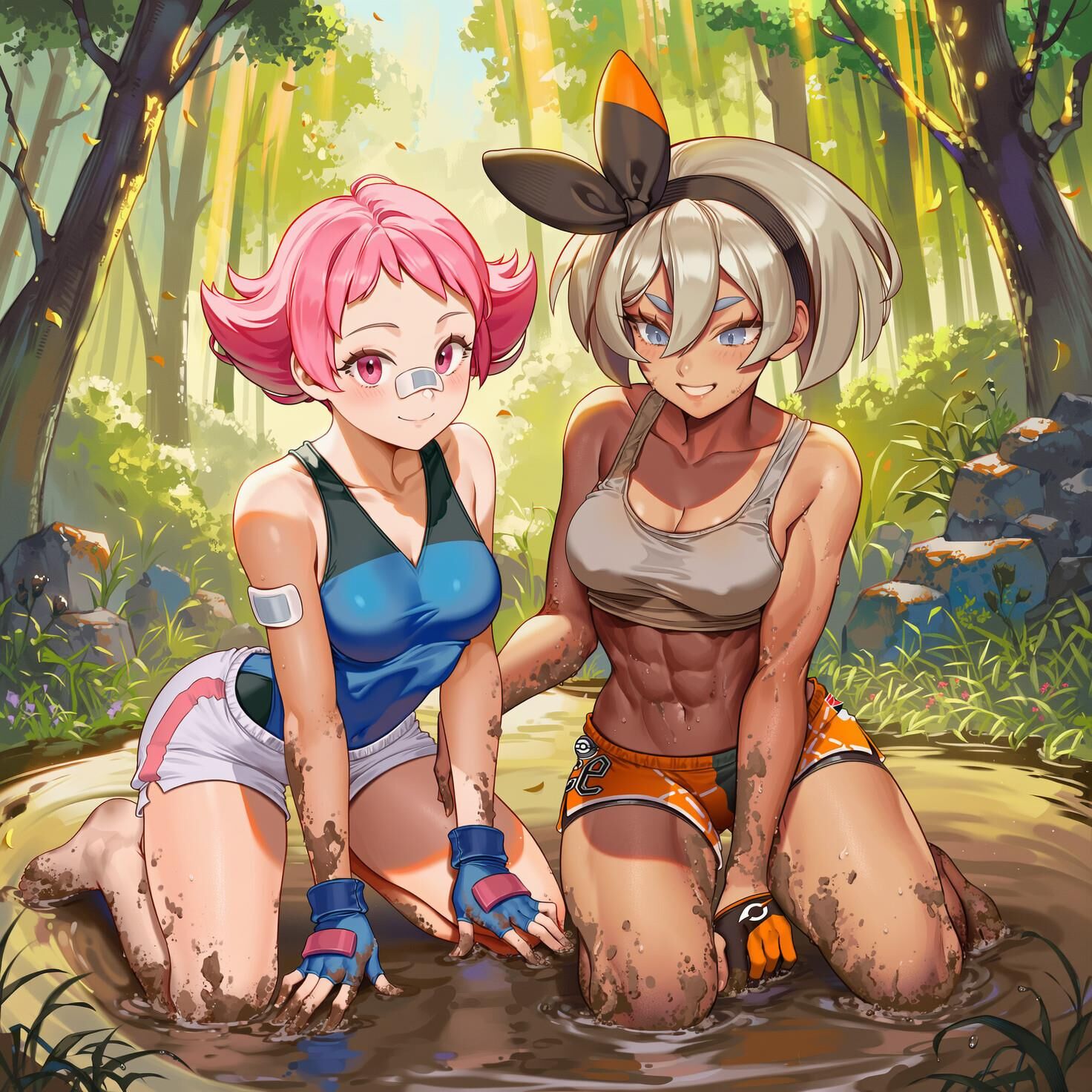 Pokémon Multiple Girls / Group