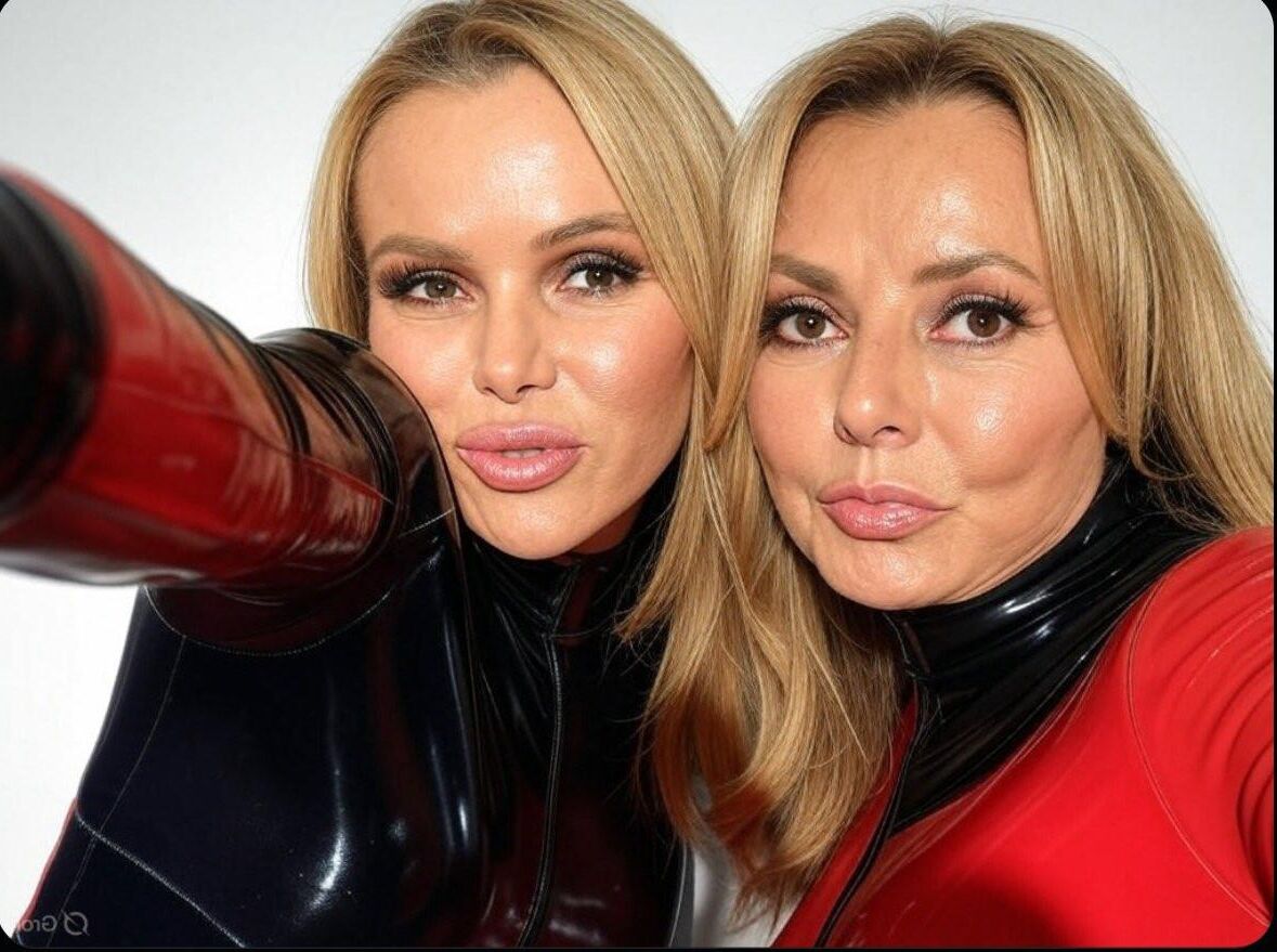 Carol Vorderman and Amanda Holden
