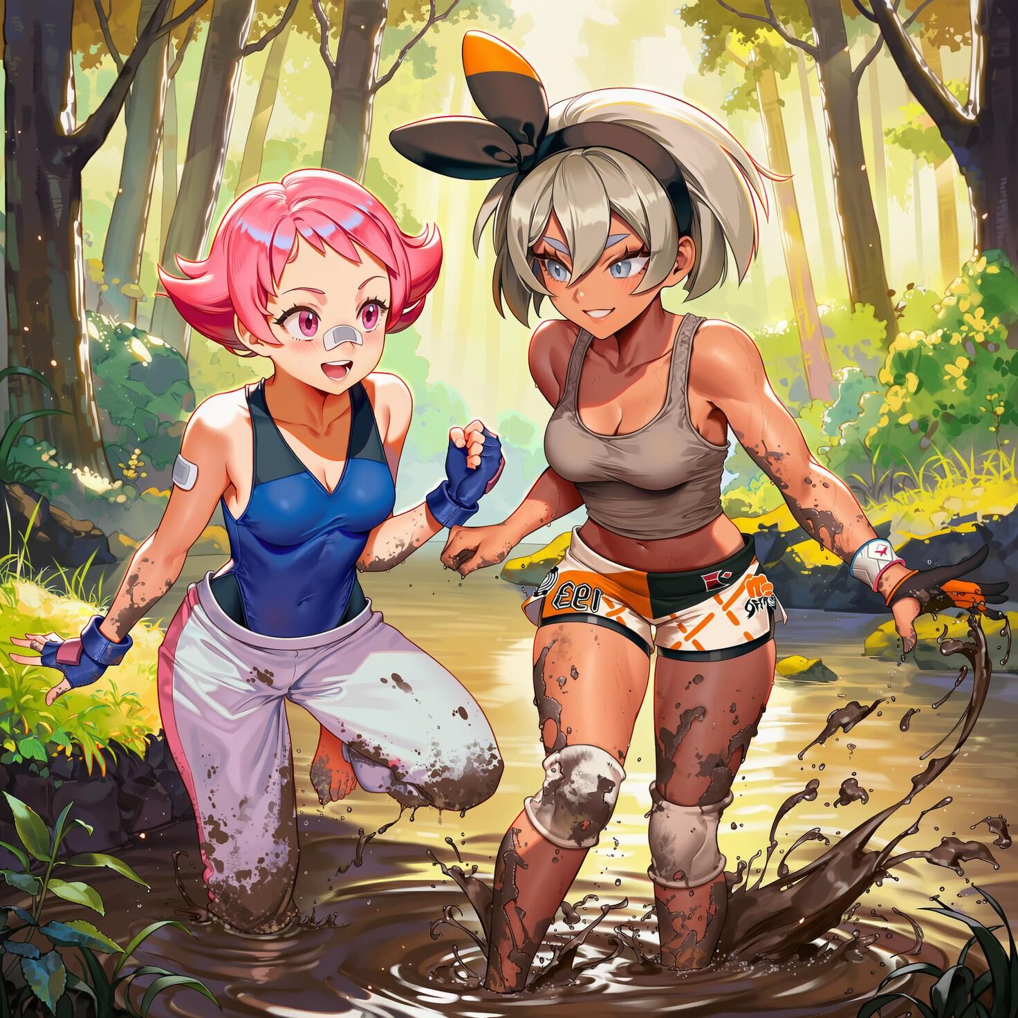 Pokémon Multiple Girls / Group