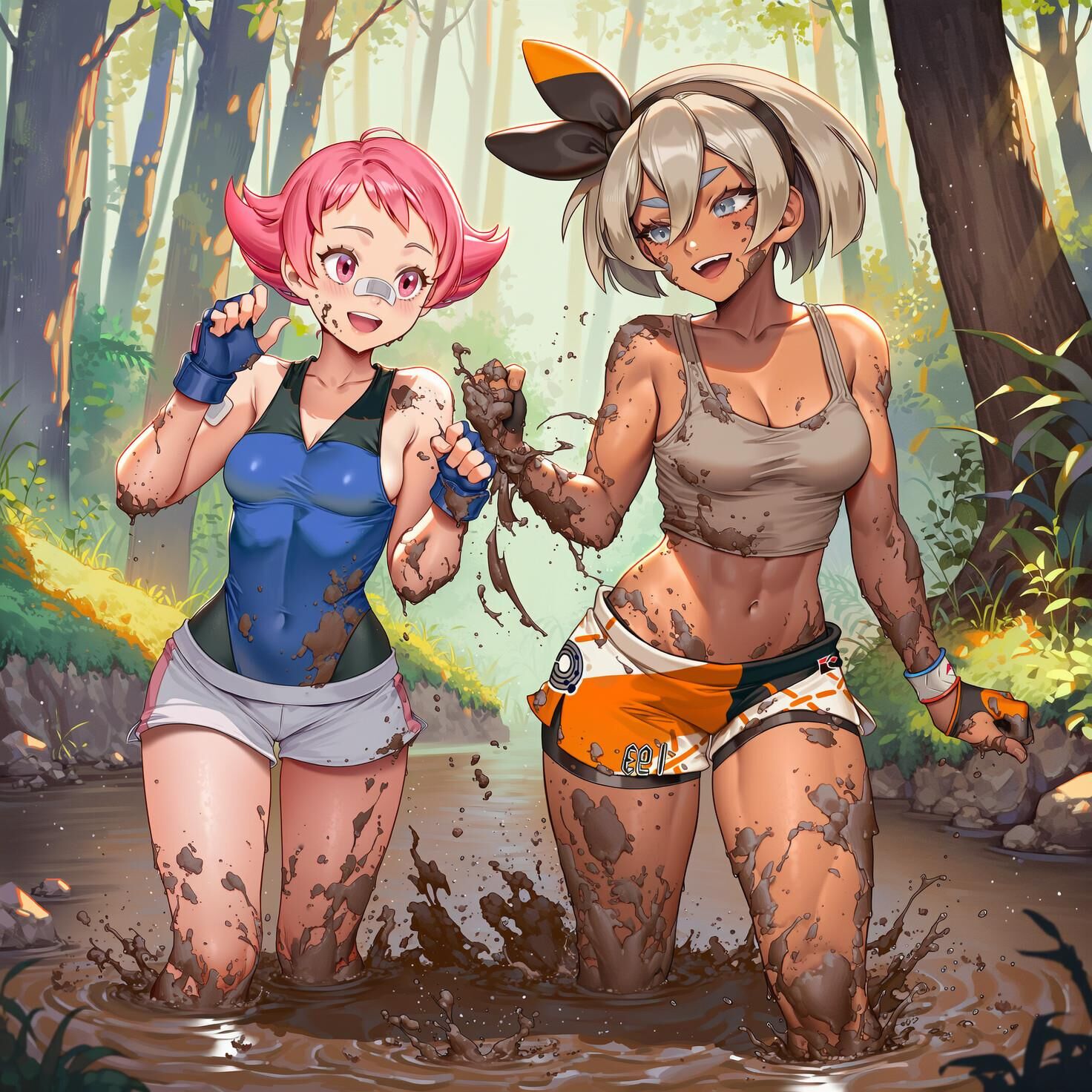 Pokémon Multiple Girls / Group