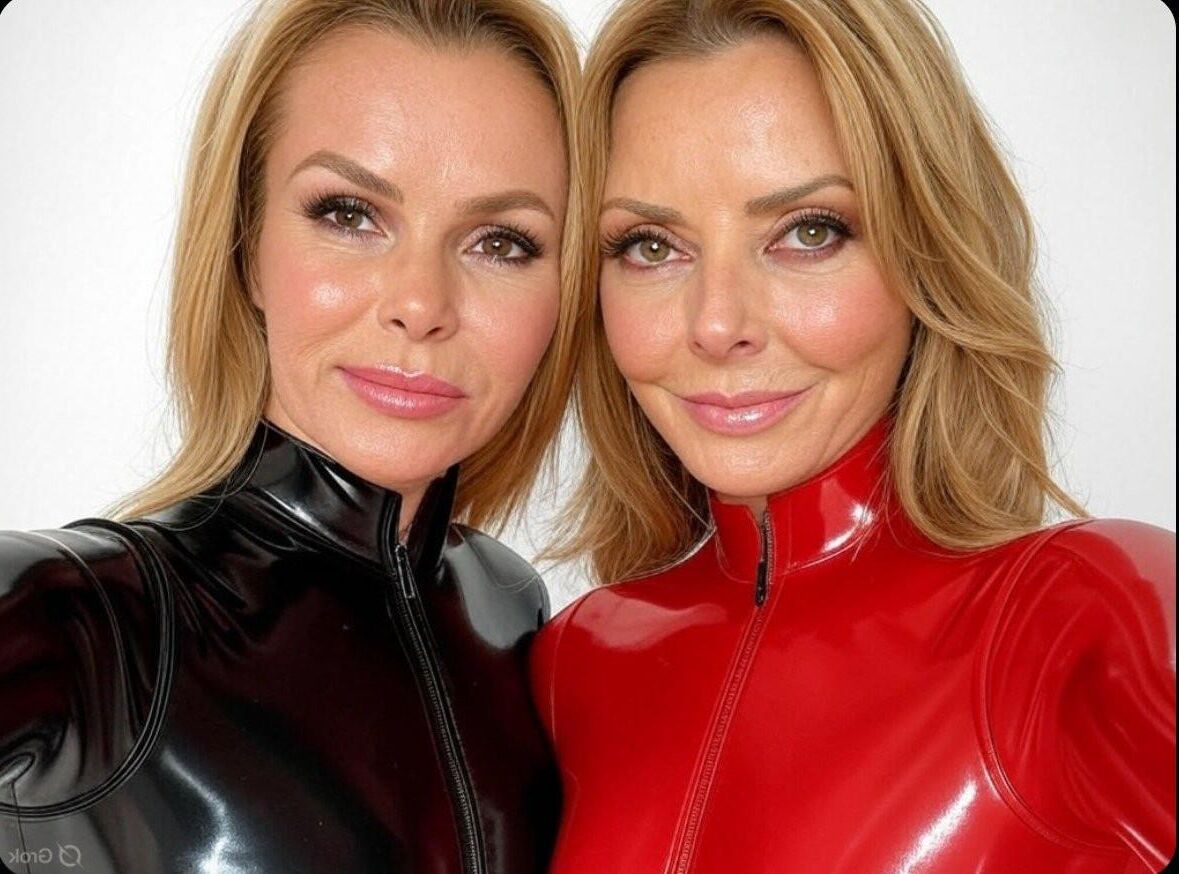 Carol Vorderman and Amanda Holden