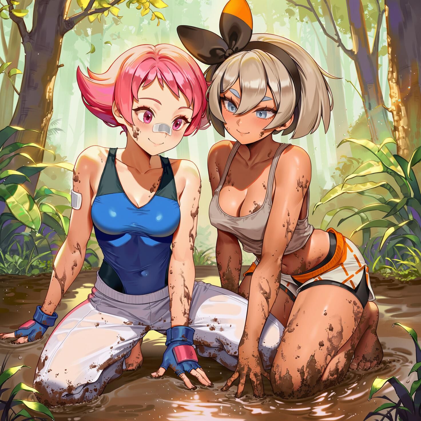Pokémon Multiple Girls / Group