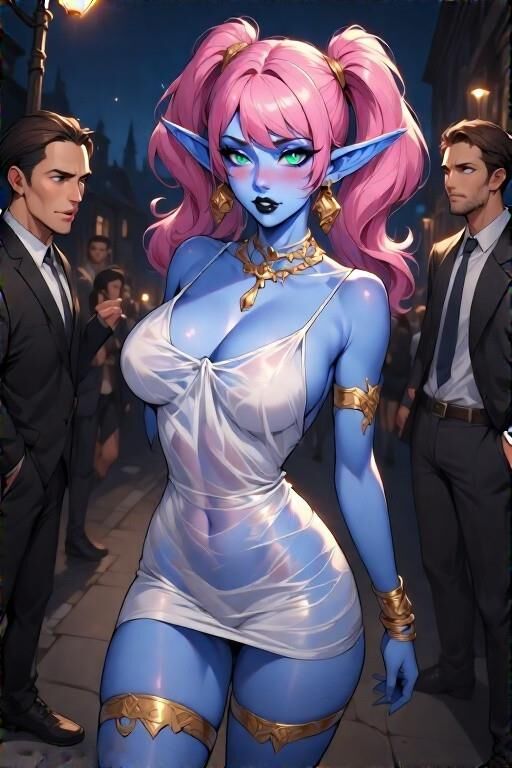 AI Blue Skin Elk Hooker