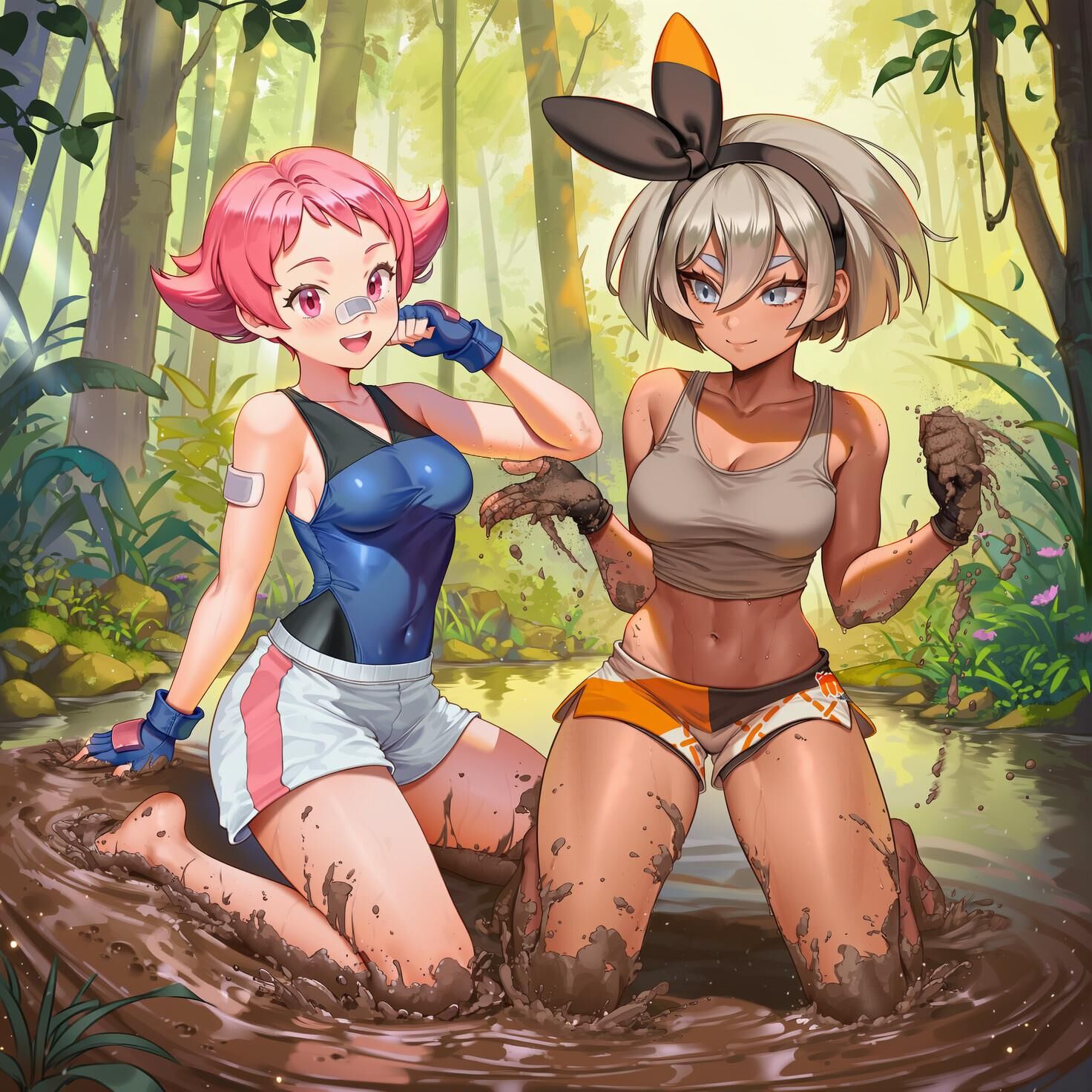 Pokémon Multiple Girls / Group