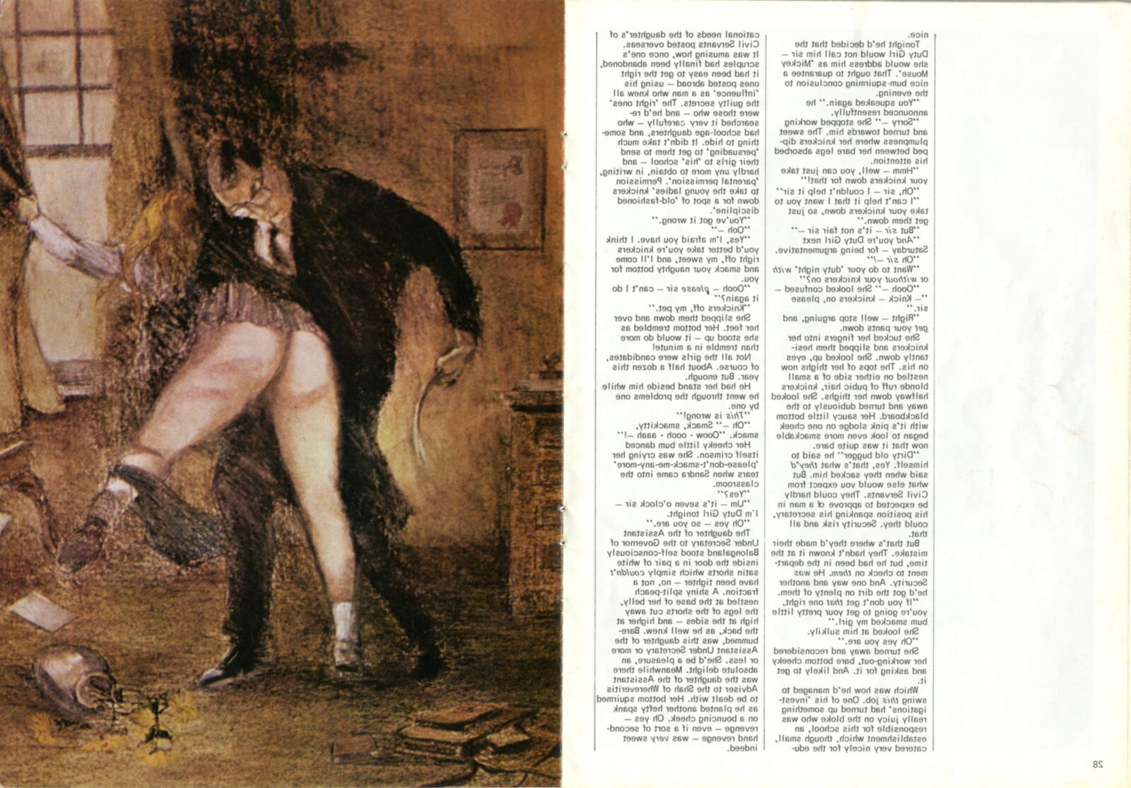 Retro Spanking Roue (completo)