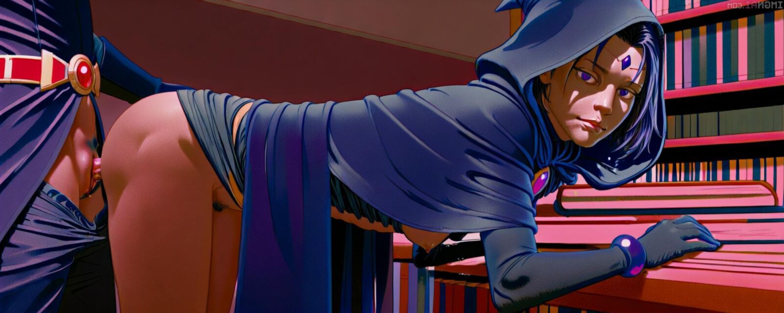Raven (DC Comics) sex drawings (hentai and toons) 