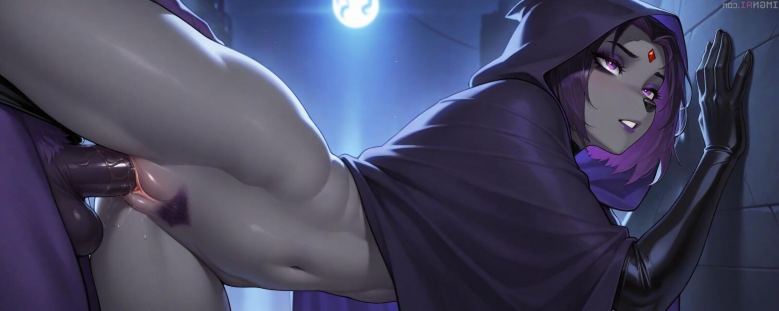 Raven (DC Comics) sex drawings (hentai and toons) 