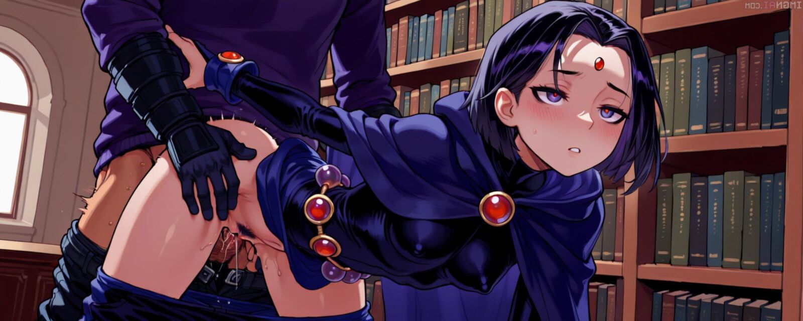 Raven (DC Comics) sex drawings (hentai and toons) 