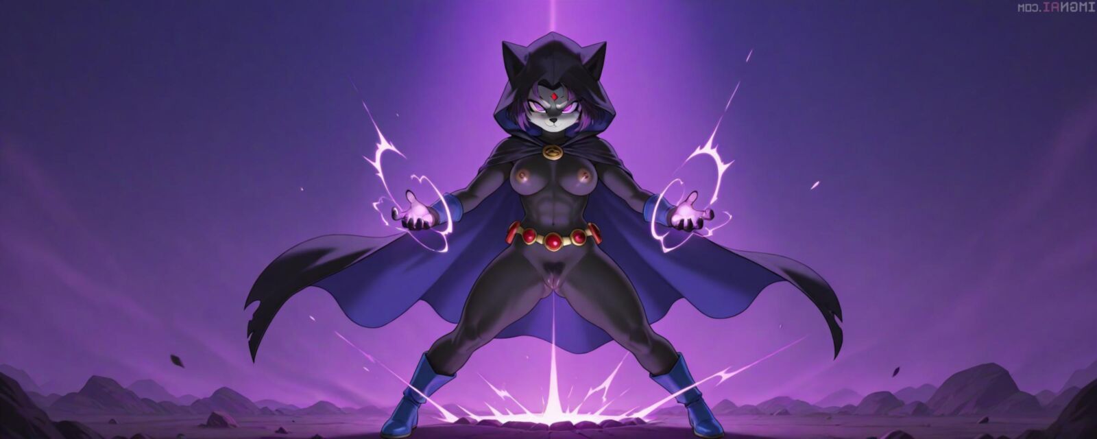 Raven (DC Comics) sex drawings (hentai and toons) 