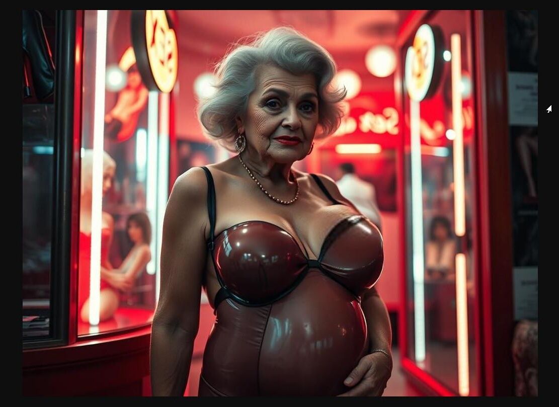 AI collection mature granny