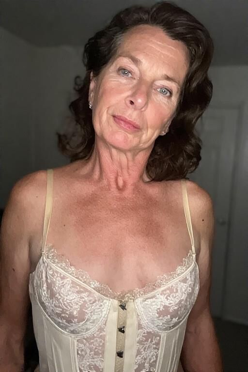 Mature Woman in Lingerie
