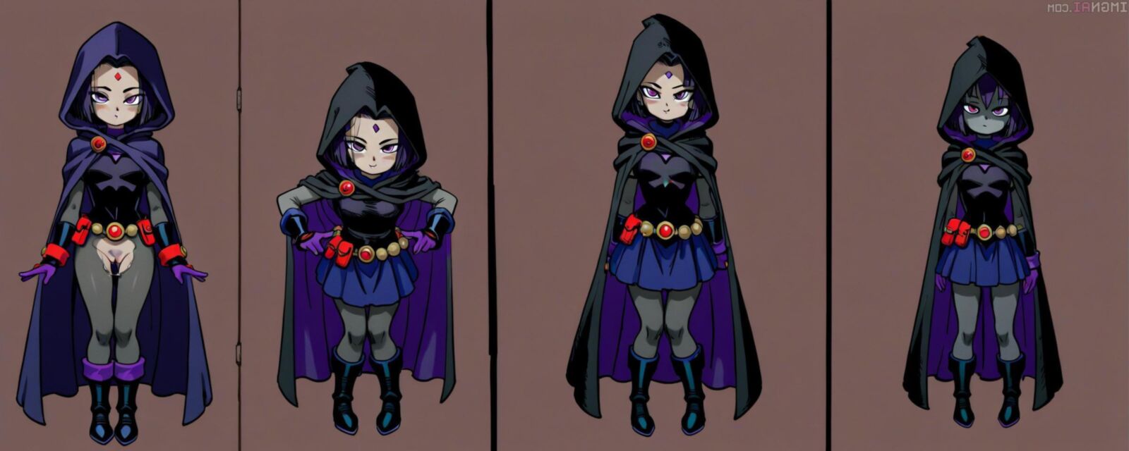 Raven (DC Comics) sex drawings (hentai and toons) 