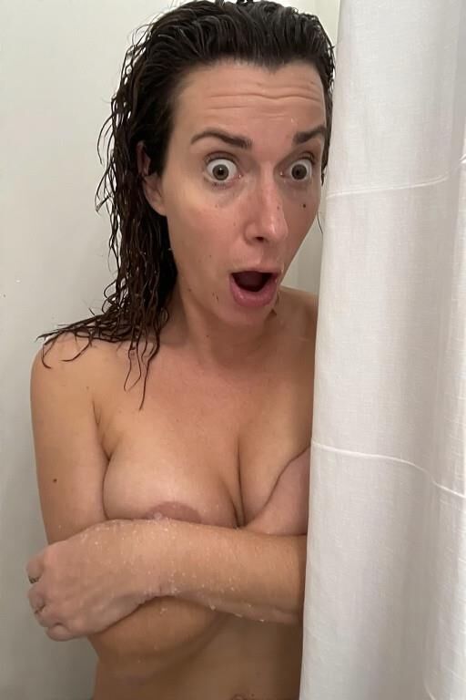 Pris dans la douche