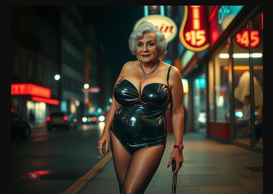AI collection mature granny