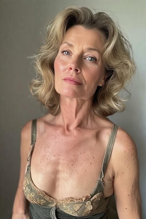 Mature Woman in Lingerie