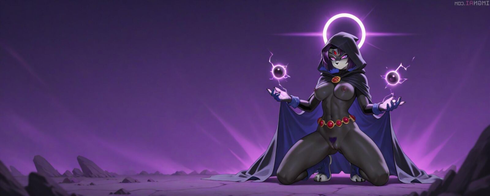 Raven (DC Comics) sex drawings (hentai and toons) 
