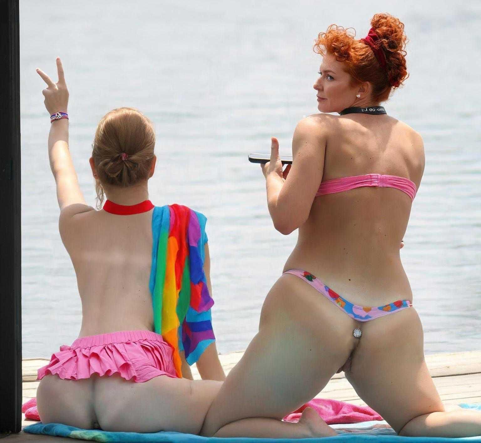 Privado Redhead Redhead Media Social Yoga FKK MILFS (Over)