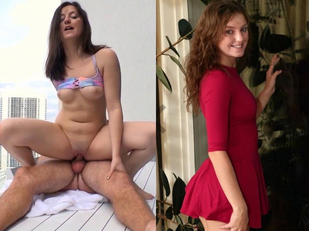 Raunchyrachelle habillée et déshabillée