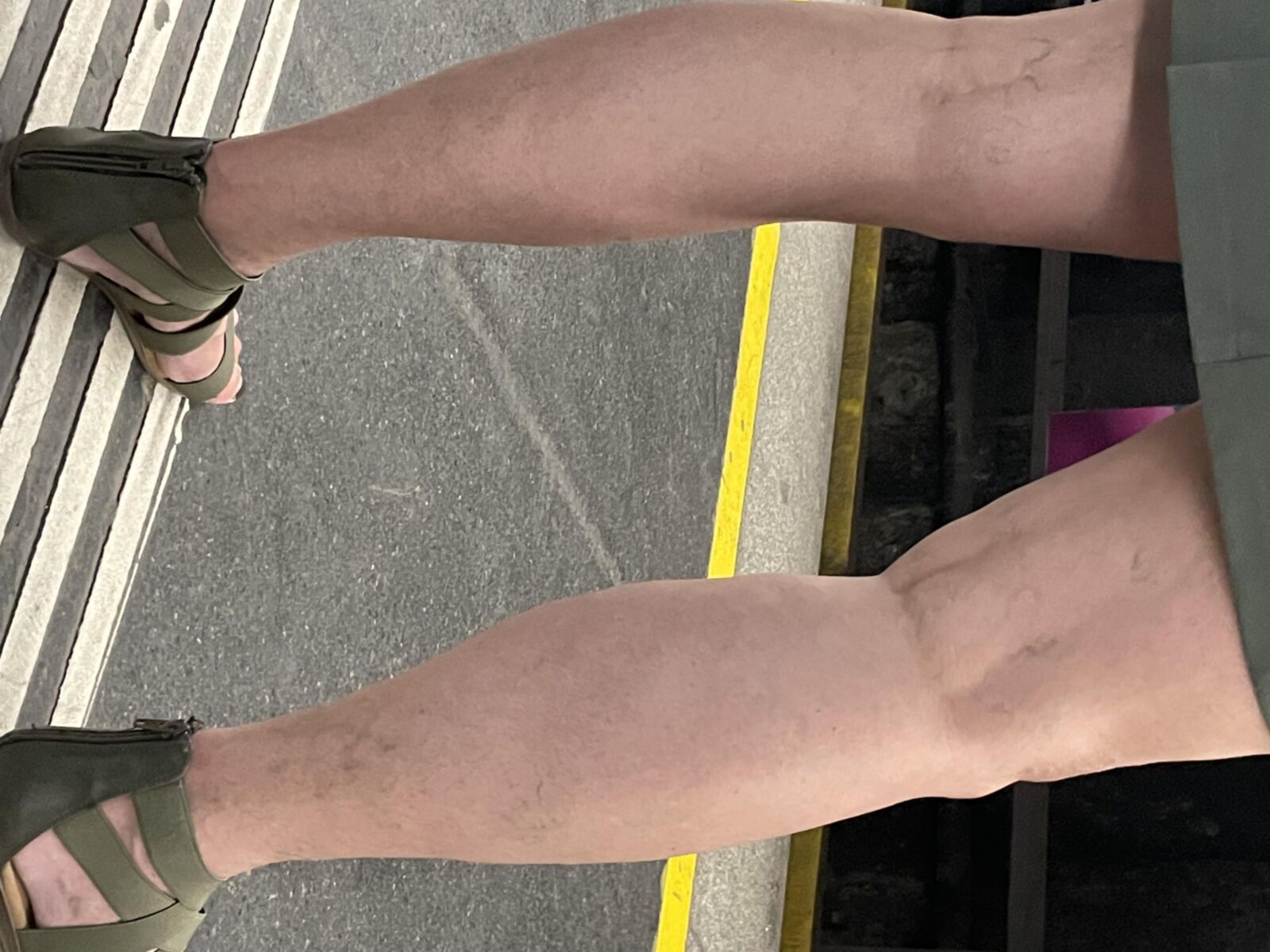 Dedicação sexy de pés maduros