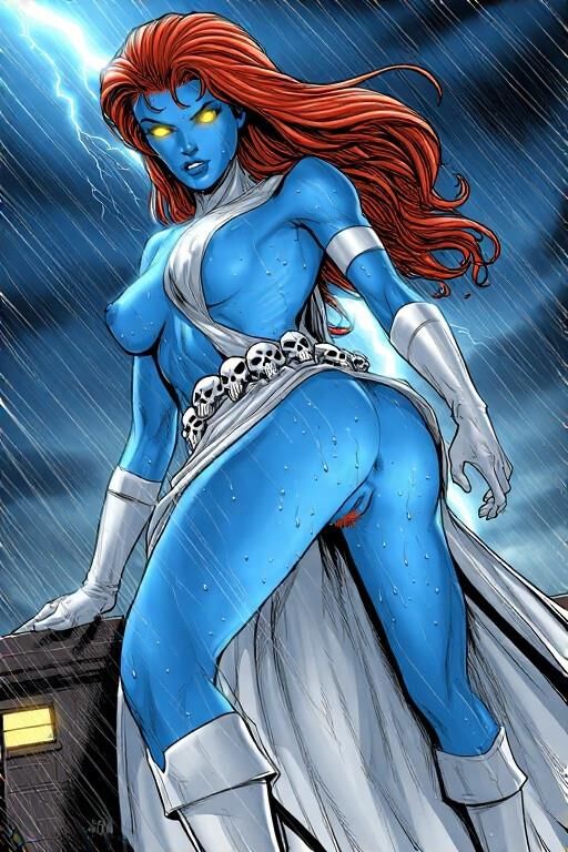 A.I. Fun with Mystique (Classic Comic Version)