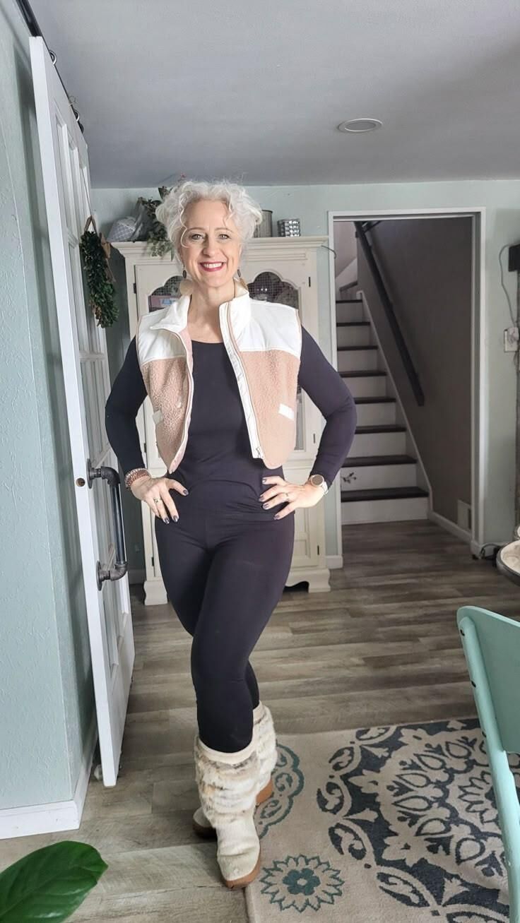 P Intérêt pour la beauté magnifique blogueur de milf gris mature