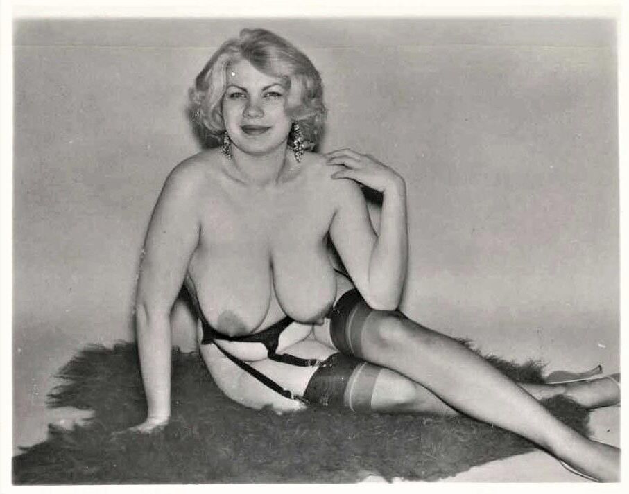 Black and white vintage thanks for the mammaries 