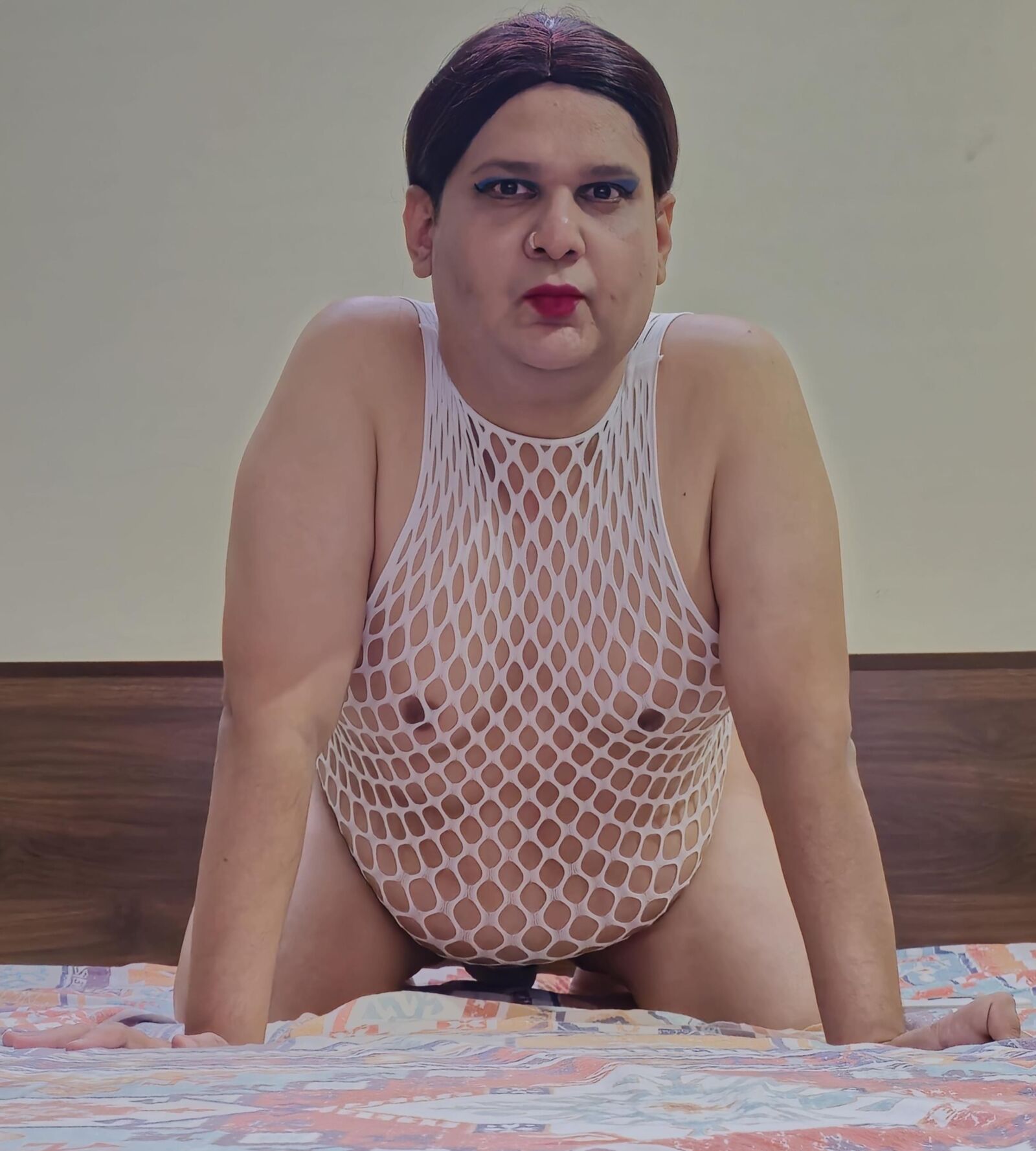 pelirroja shemale monica m en malas blancas s